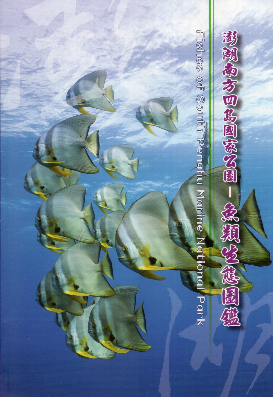 《澎湖南方四島國家公園–魚類生態圖鑑(精裝)》封面