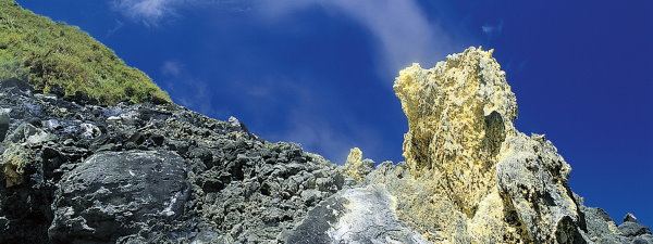 Crystallized sulfur