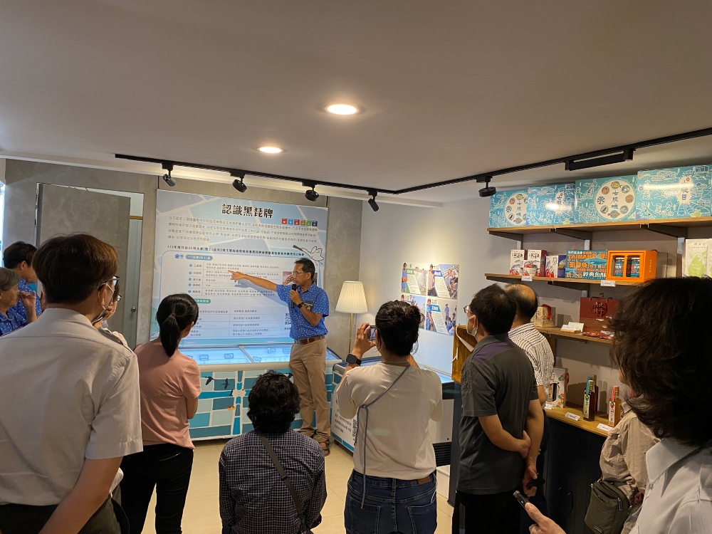 「黑琵牌概念店」開箱推廣