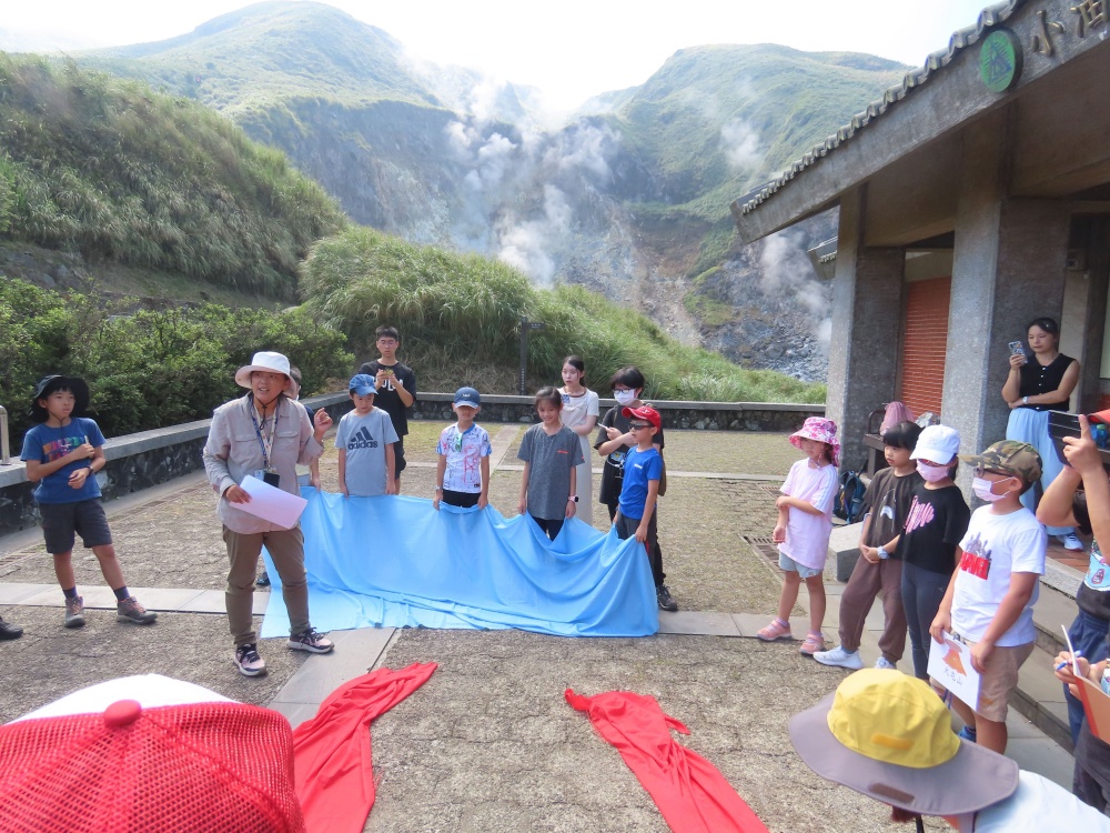 悅讀陽明山《火山爺爺的故事》課程活動
