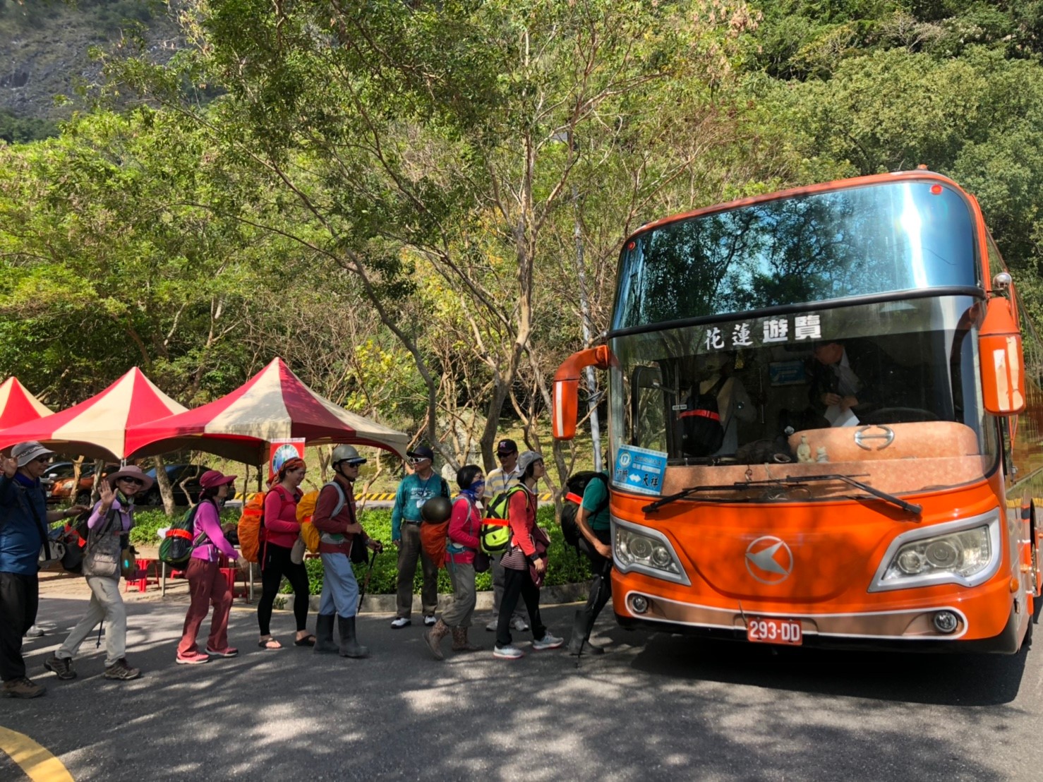  Taroko Free Shuttle Bus during Chinese New Year