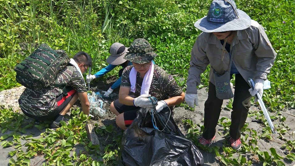 清除漁網等海洋廢棄物