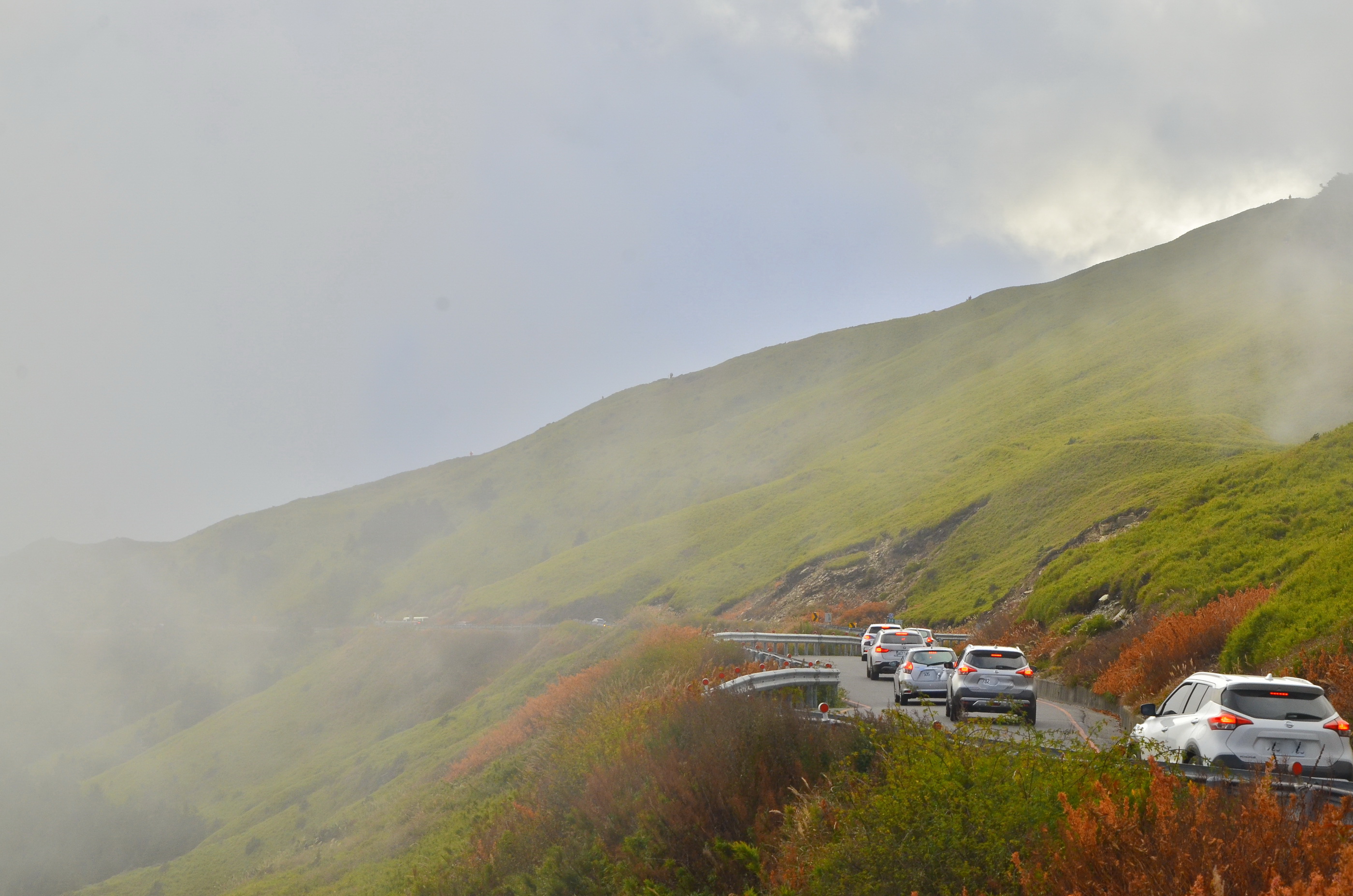 Mt. Hehuan section of Highway 14A (14Jia)