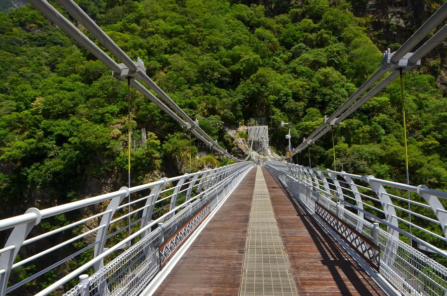 The Shanyue Suspension Bridge 