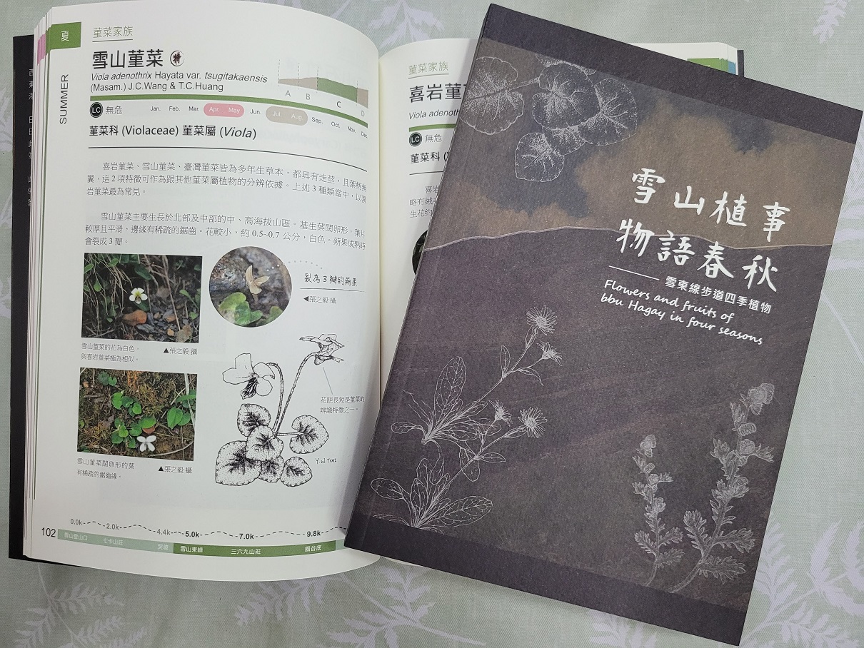 營建署雪管處-正式發表新書《雪山植事 物語春秋》