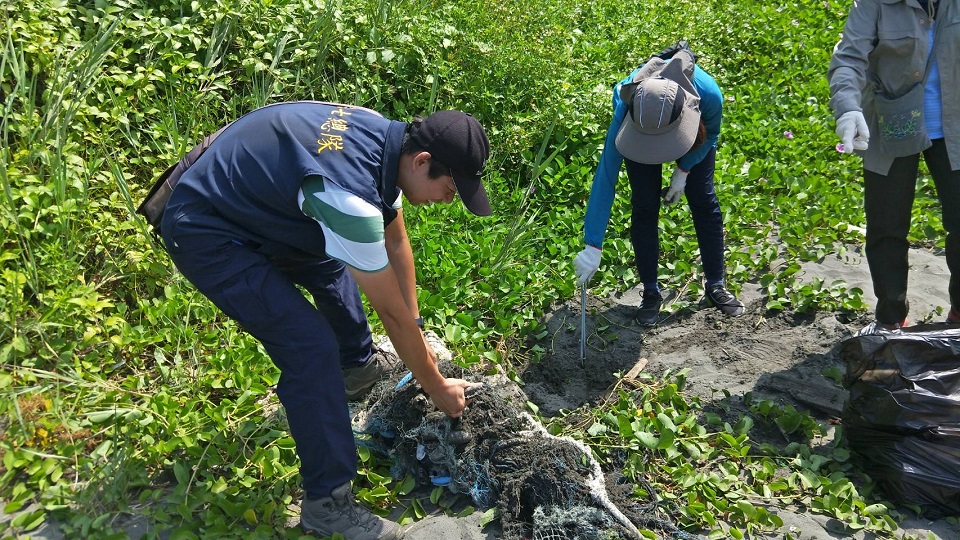 漁網對於野生動物的傷害很大