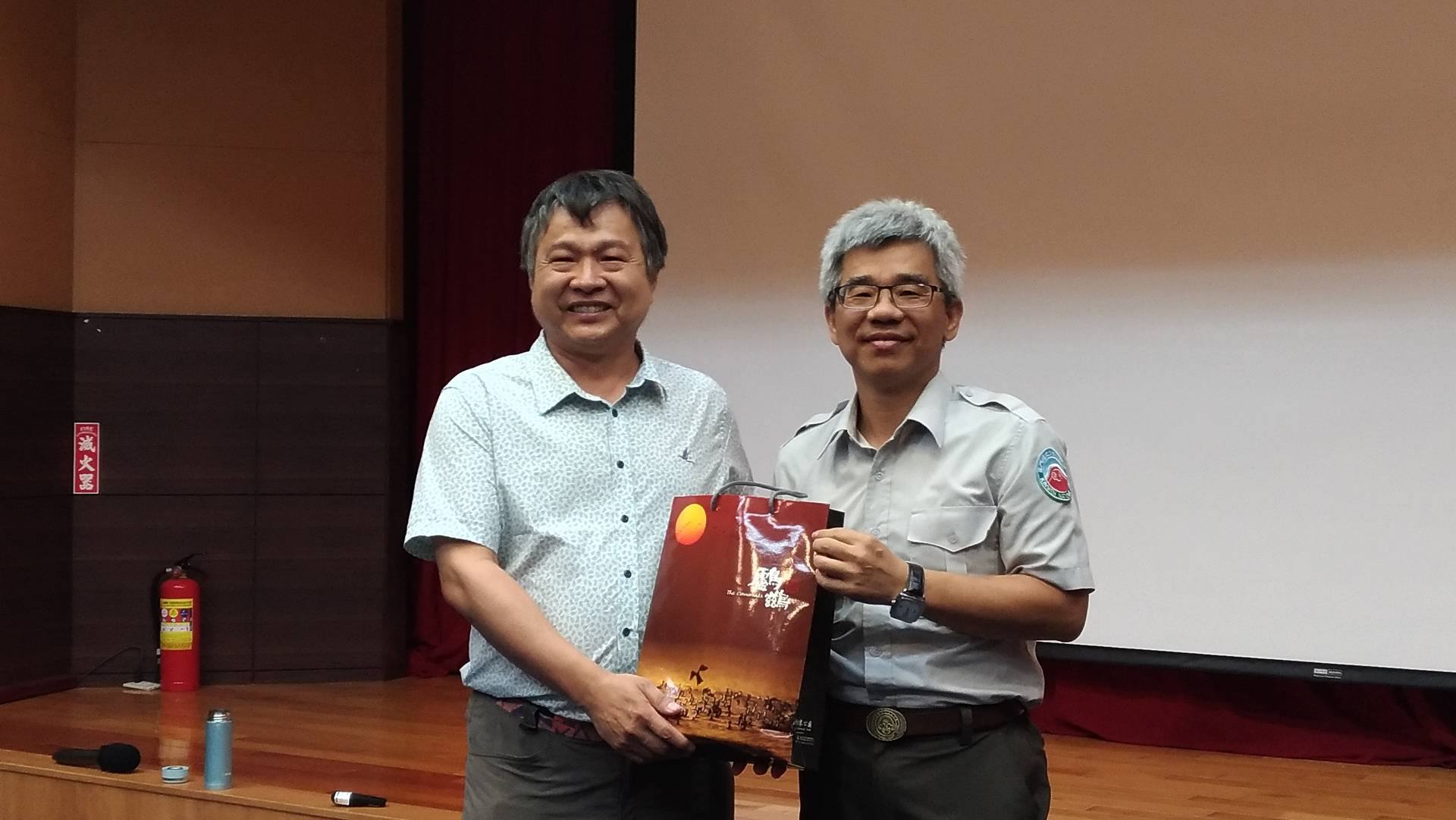金門國家公園「大師開講」系列講座第二場次,邀請到行政院農委會林業試驗所副所長、國立臺灣大學森林環境暨資源學系副教授邱祈榮副所長蒞臨演講