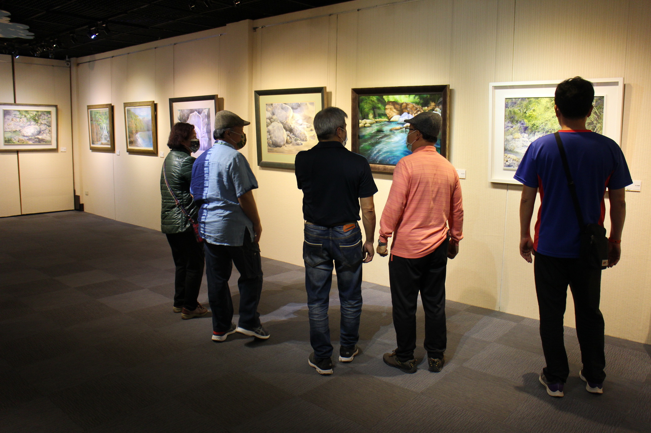 親山近水-新北市現代藝術協會藝術展