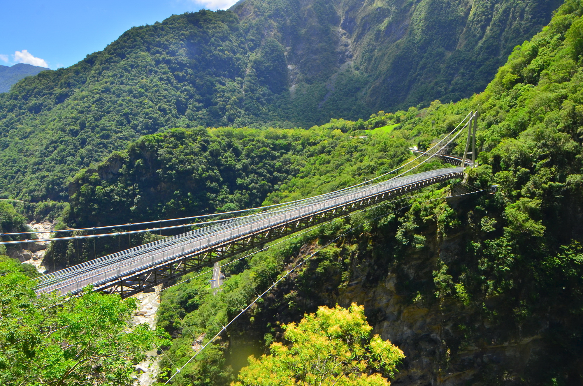 Buluowan Shanyue Suspension Bridge (Source: Taroko N. P. HQ)