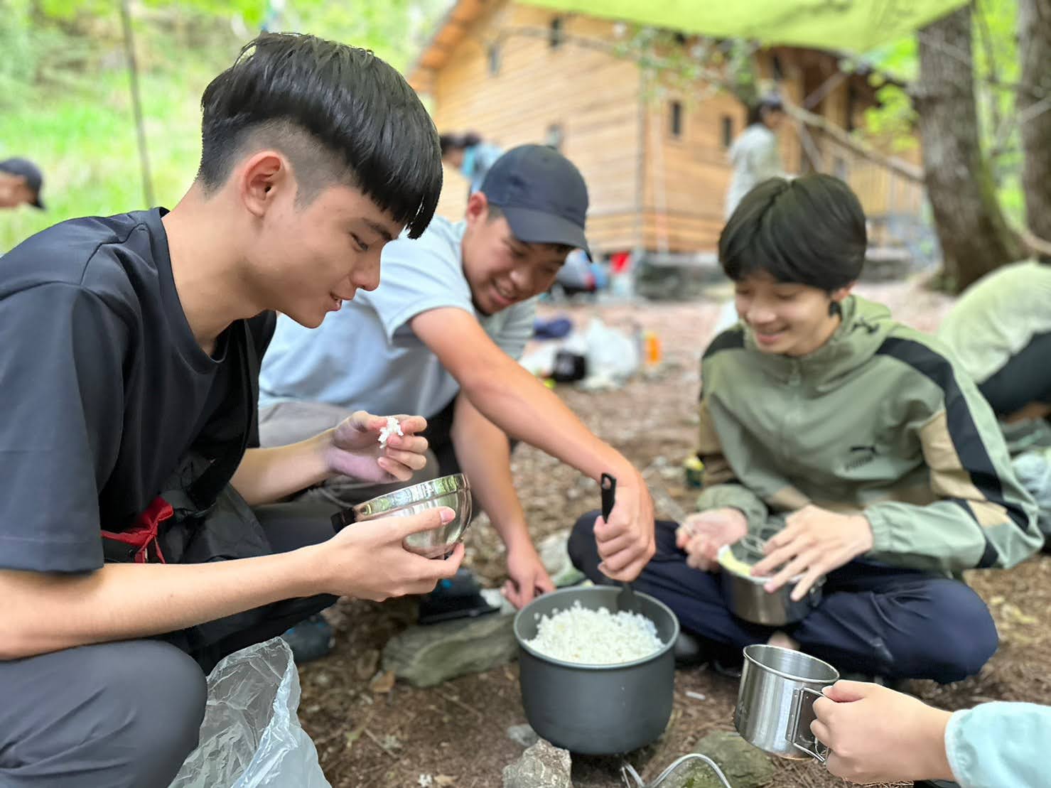 2023Youth Camp 炊煮/太管處提供