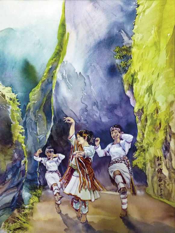 春遊太魯閣。林仁傑作品