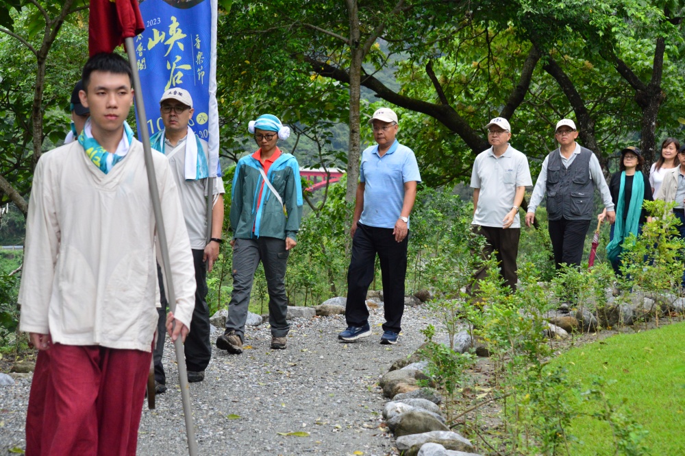 陳茂春署長率國家公園管理處處長參與雲走/太管處提供