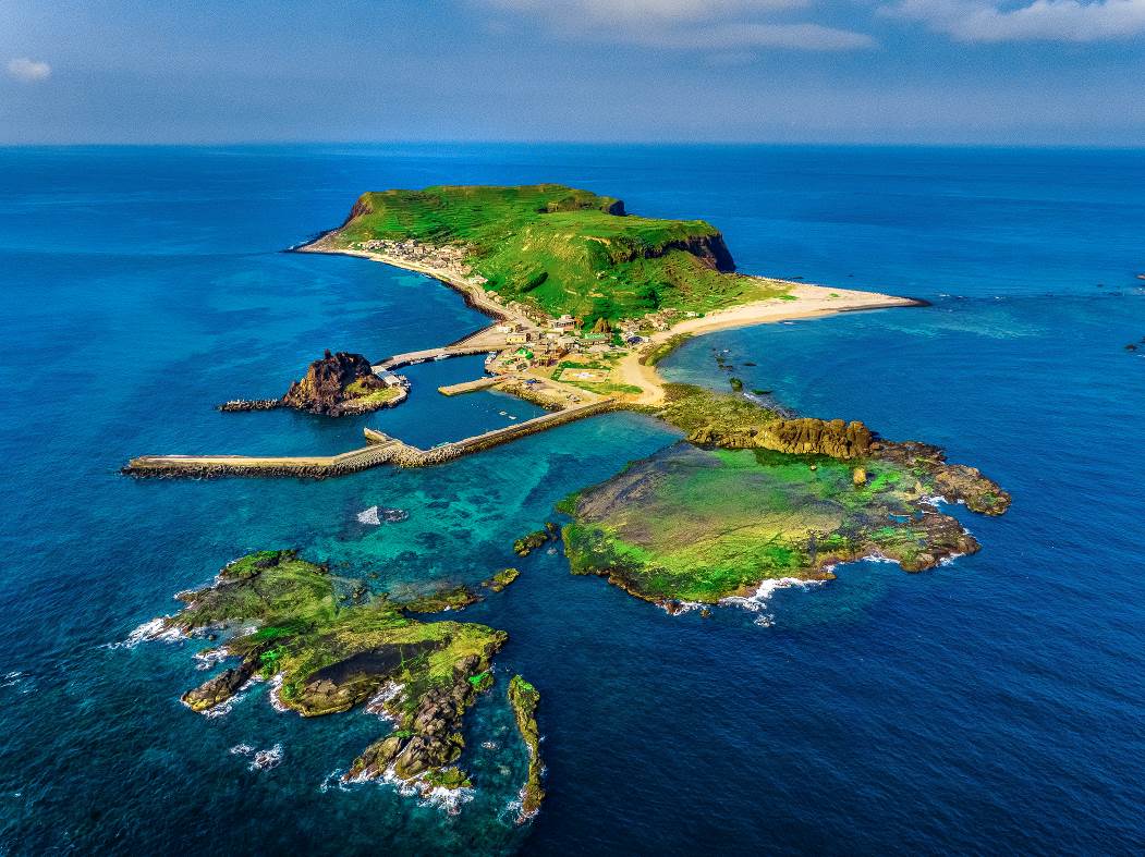 澎湖南方四島-東嶼坪嶼空拍景觀