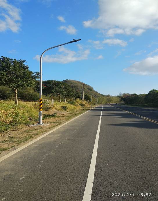 智慧路燈日間實況