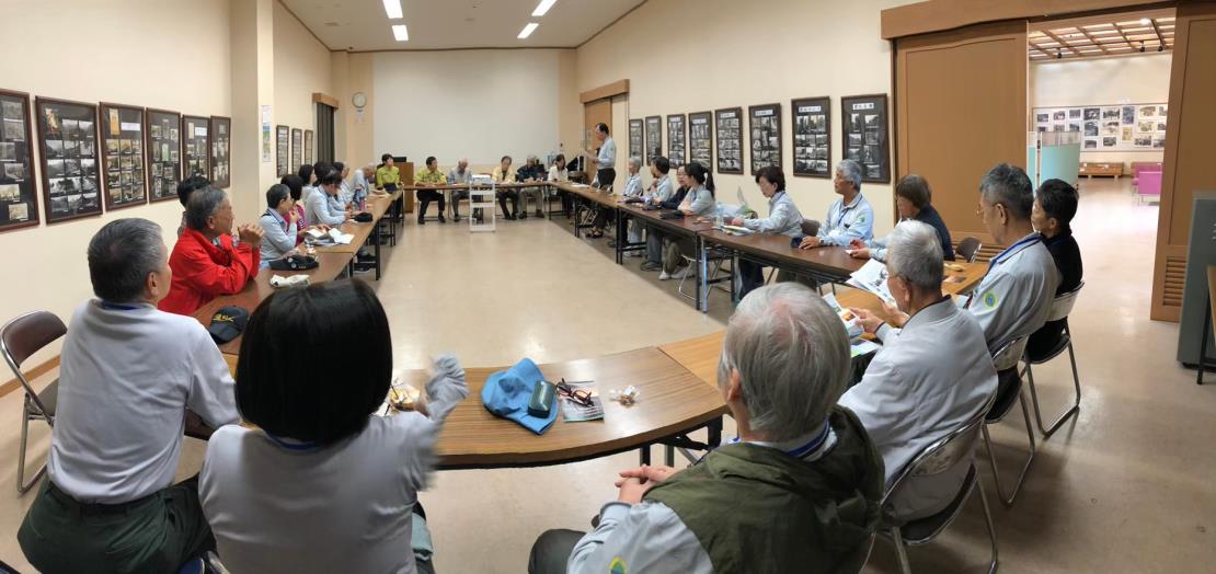 陽明山國家公園志工團隊與日本阿蘇火山及雲仙岳火山志工隊交流