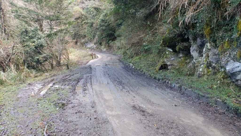 圖2、大鹿林道東線改善位置現況照片