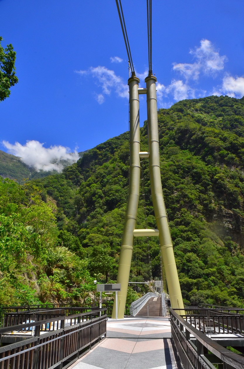 The Shanyue Suspension Bridge South Tower