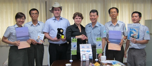 Representative of ISECO and Yushan Management’s N7W Team come together for a group photo.