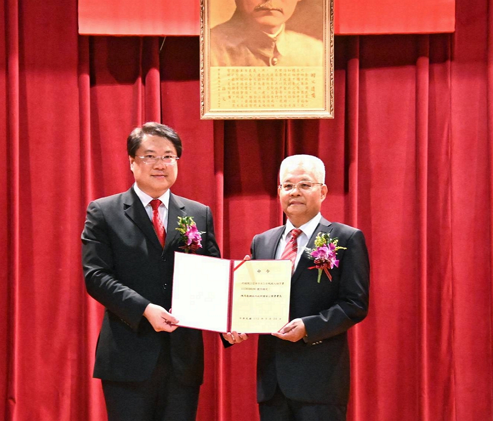 內政部國家公園署首任署長陳茂春正式就職/國家公園署提供