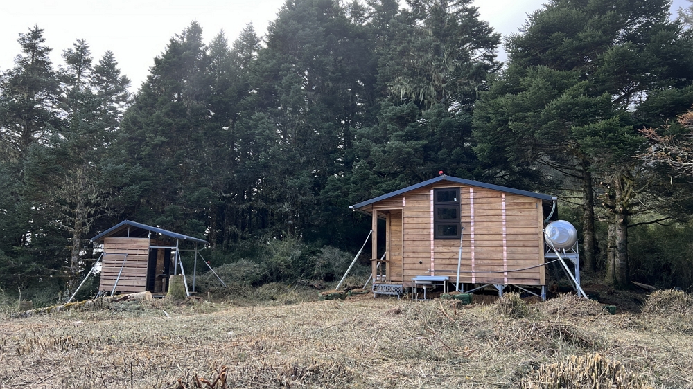 太魯閣國家公園北鞍三叉避難山屋/國家公園署提供