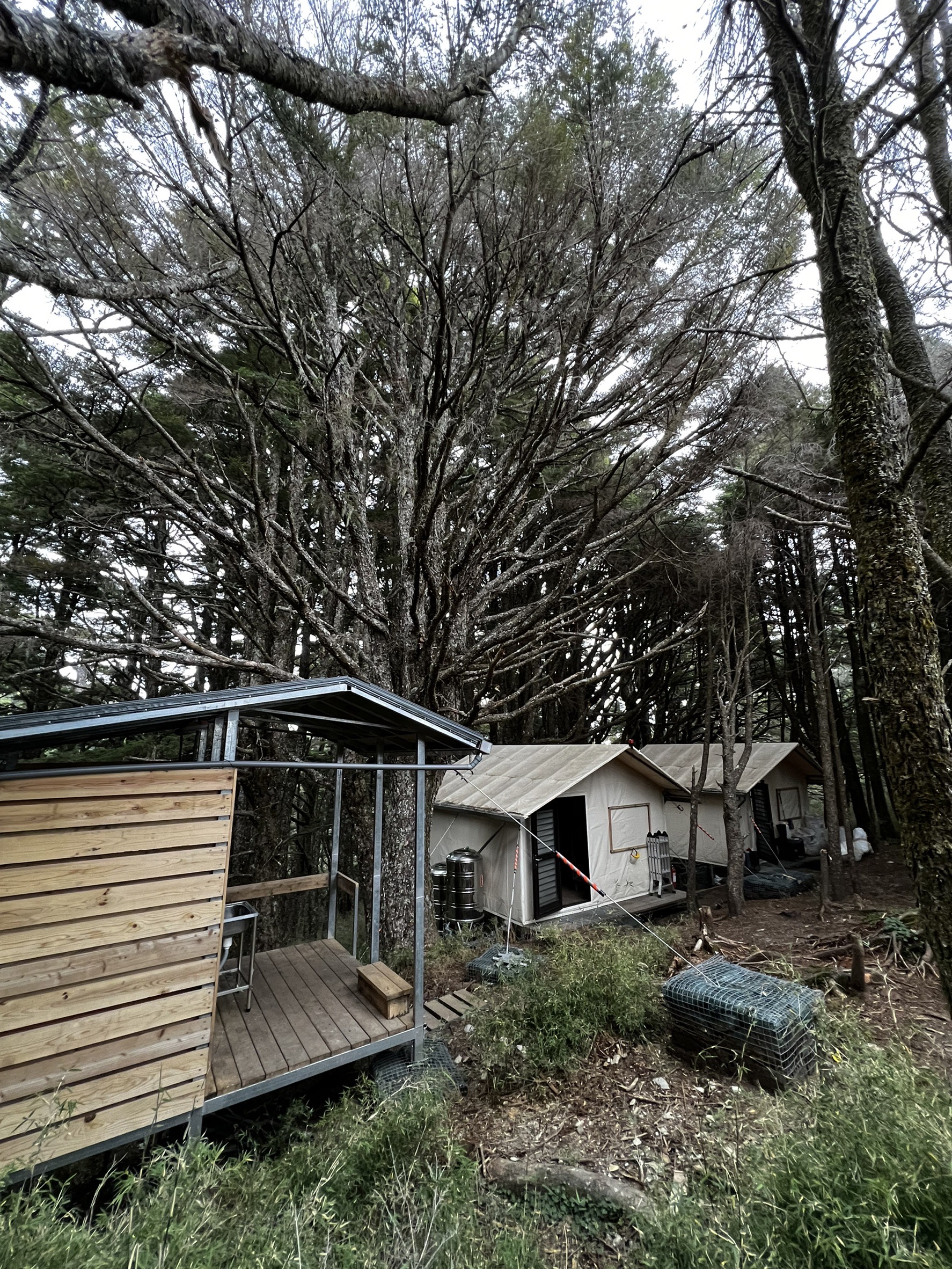 鋸東避難小屋外部照