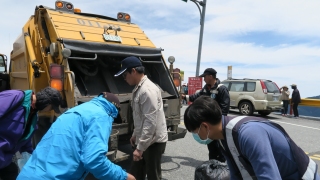 載運淨山垃圾下山