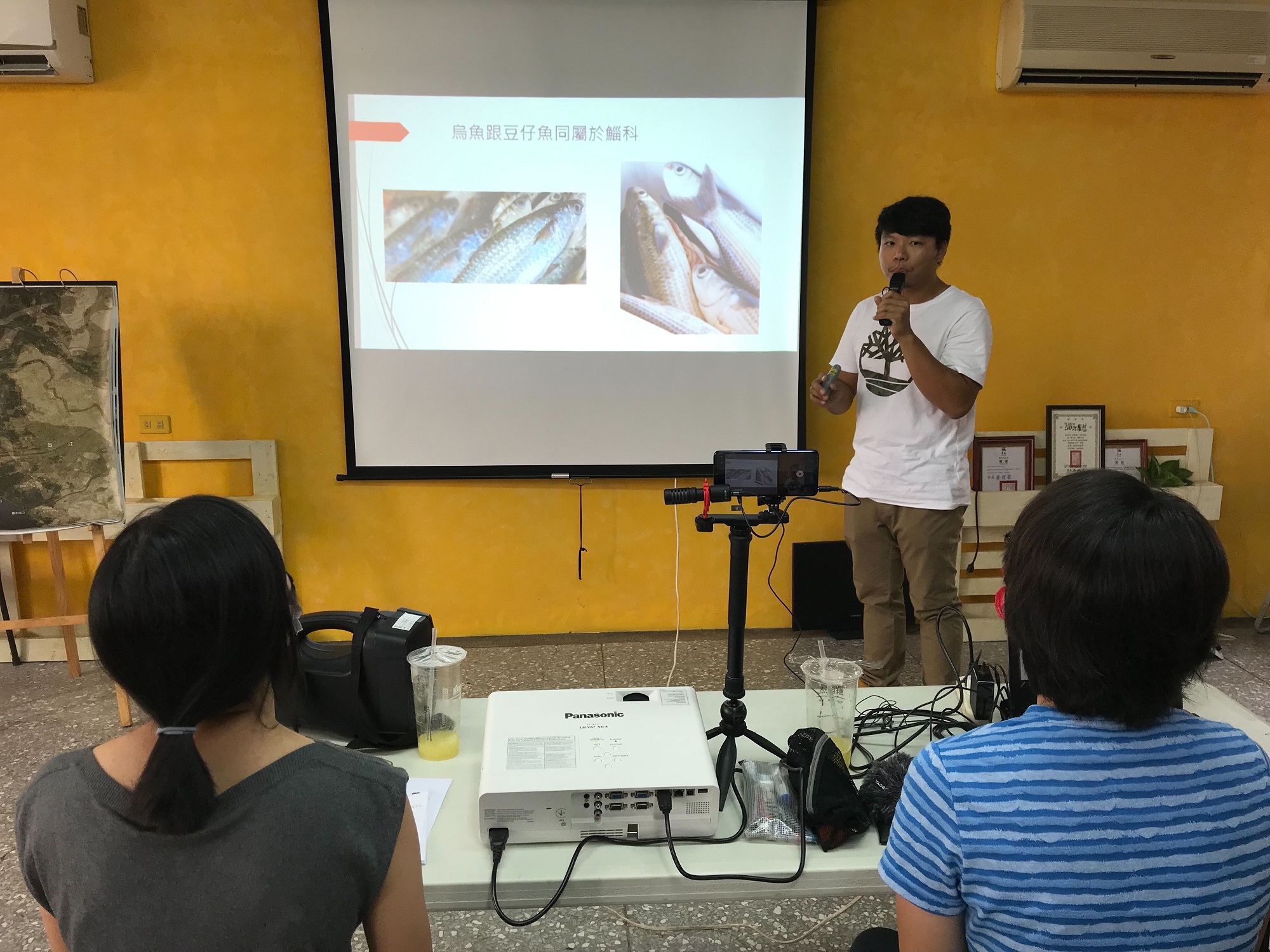 邀請在地漁民擔任「台江帶路人養成班」講師