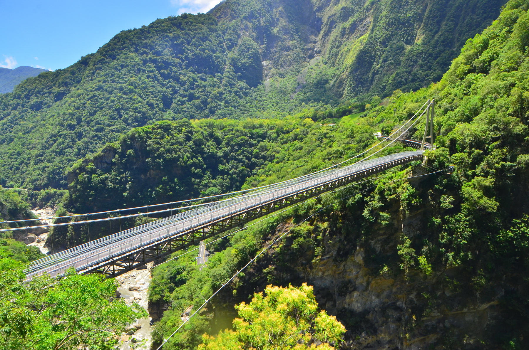 山月吊橋(太管處資料照片)