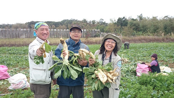 墾丁國家公園舉辦 「風與砂的對話-寫意農村拔蘿蔔趣」