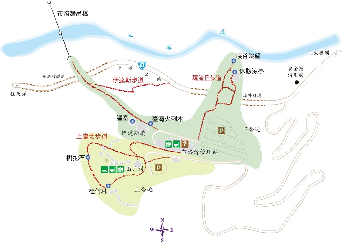 Buluowan Recreation Area Map
