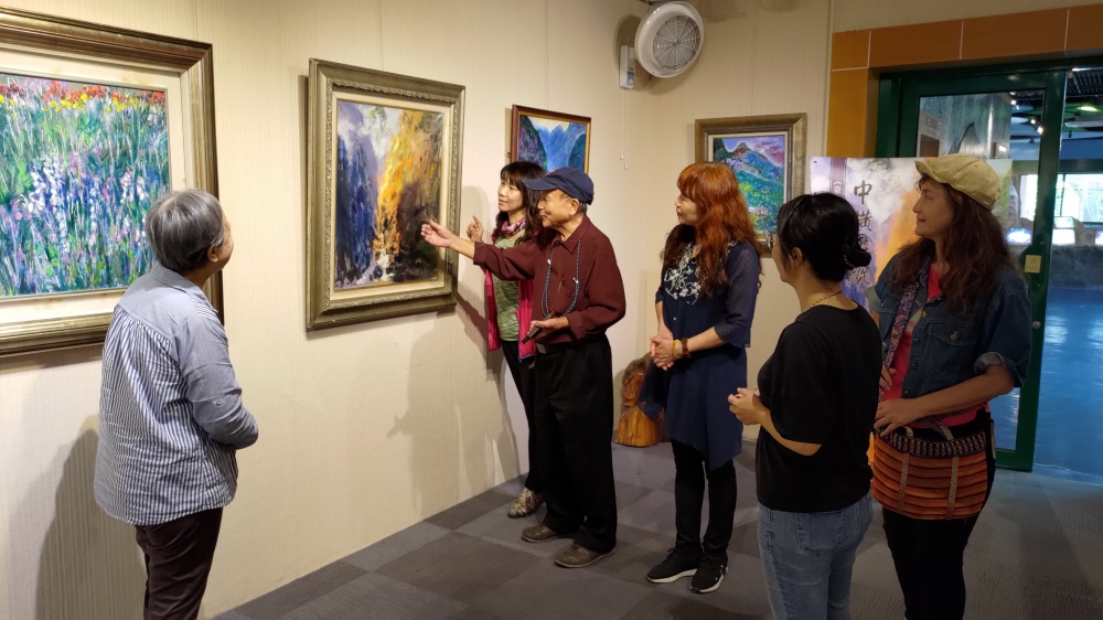 中橫遊蹤-臺中市油畫家協會聯展/太管處提供