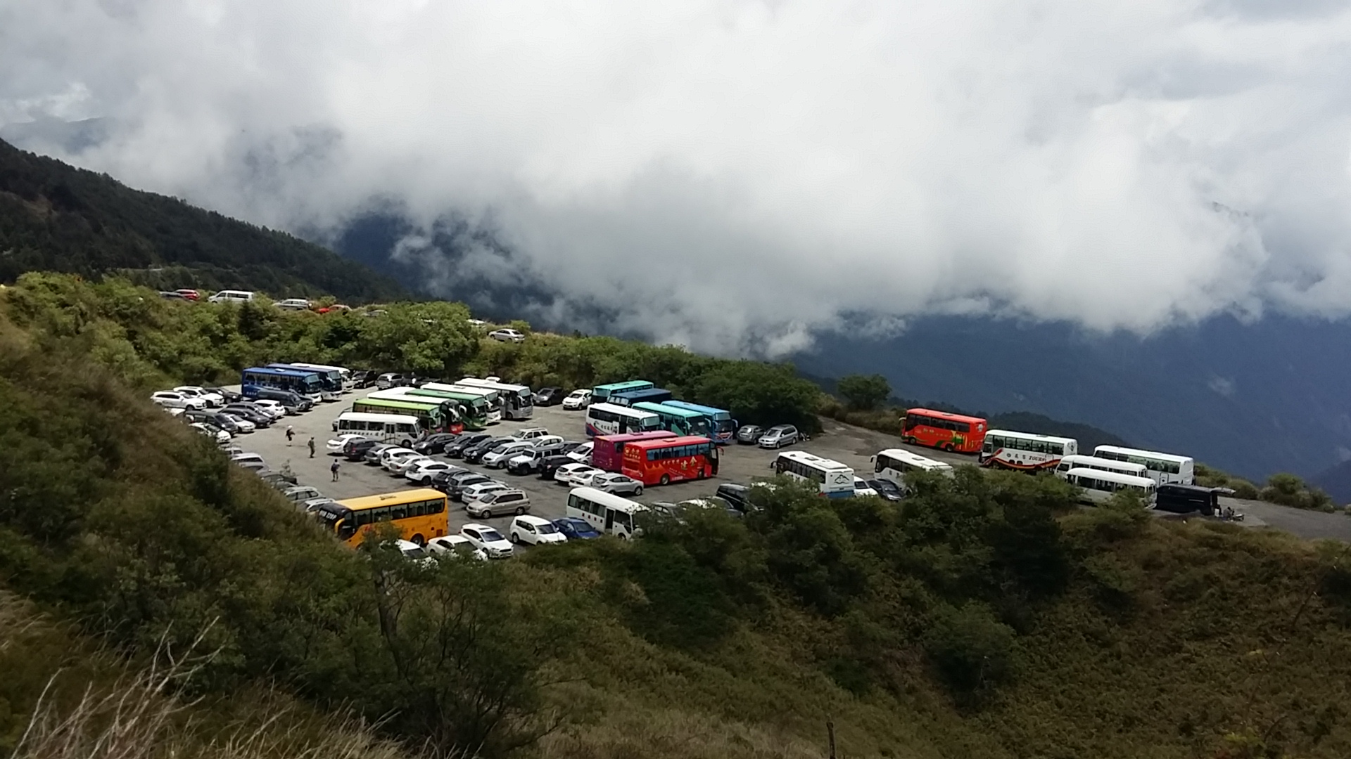 合歡山小口停車場