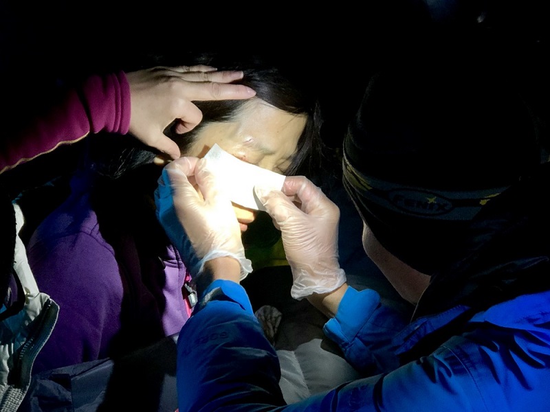 volunteers helped to deal with emergency situations