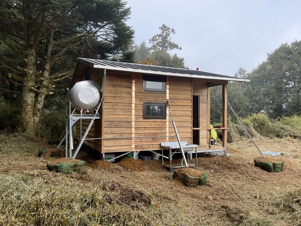 圖一、奇萊東稜北鞍三叉避難小屋（太管處提供）