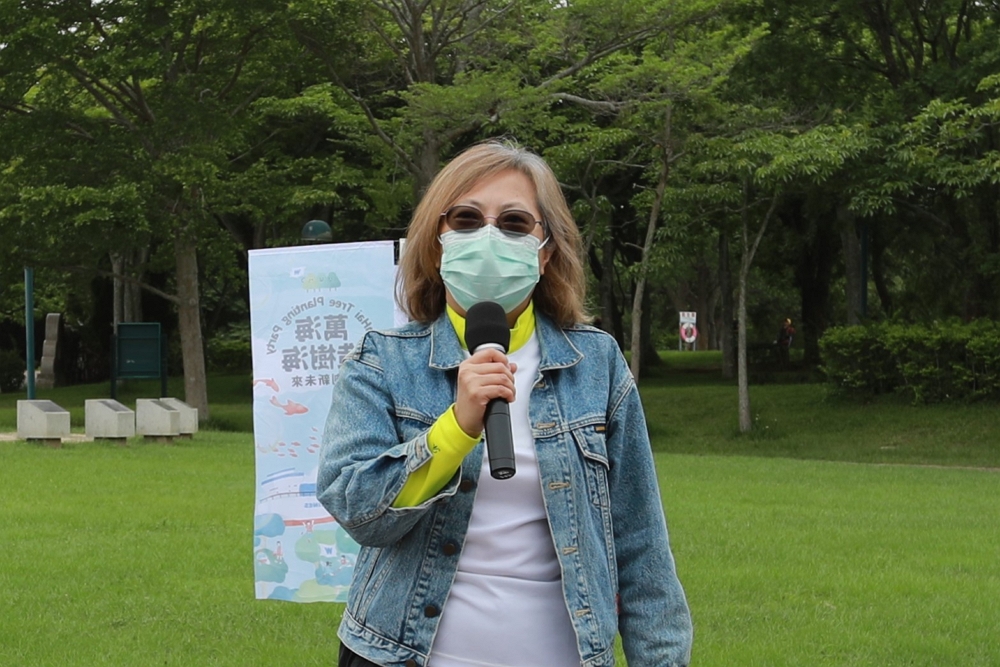 國家公園署副署長陳貞蓉致詞